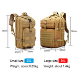 Crazy Fox Waterproof Backpack for Hiking, Camping, Trekking, Hunting 20
