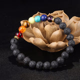 7 Chakra Unisex Bracelet - Crazy Fox