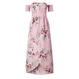 Boho Style Long Floral Dress - Crazy Fox