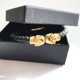 Double Skull Bracelet - Crazy Fox