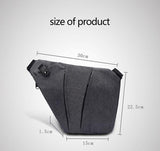 Men's Messenger Bag - Crazy Fox