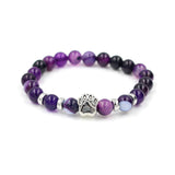 Natural Stone Dog Bracelet - Crazy Fox