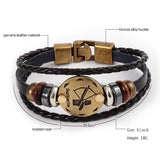12 Zodiac Signs Bracelet - Crazy Fox