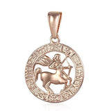 12 Zodiac Signs Necklace - Crazy Fox