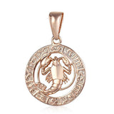 12 Zodiac Signs Necklace - Crazy Fox