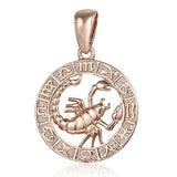 12 Zodiac Signs Necklace - Crazy Fox