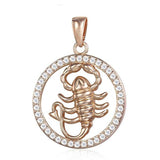 12 Zodiac Signs Necklace with Stones - Crazy Fox