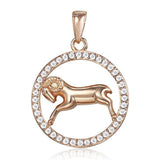 12 Zodiac Signs Necklace with Stones - Crazy Fox
