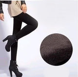 Thick Velvet Elastic Leggings - Crazy Fox