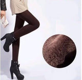 Thick Velvet Elastic Leggings - Crazy Fox