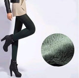 Thick Velvet Elastic Leggings - Crazy Fox