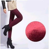Thick Velvet Elastic Leggings - Crazy Fox