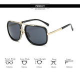 Vintage Square Men's Sunglasses - Crazy Fox