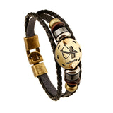 12 Zodiac Signs Bracelet - Crazy Fox