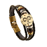 12 Zodiac Signs Bracelet - Crazy Fox