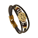 12 Zodiac Signs Bracelet - Crazy Fox