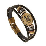 12 Zodiac Signs Bracelet - Crazy Fox