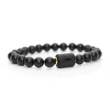 12 Constellation Zodiac Signs Black Bracelet