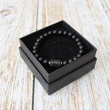 12 Constellation Zodiac Signs Black Bracelet