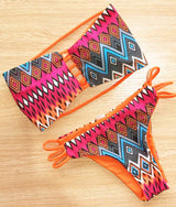 P&J Lace Brazilian Bikini Set - Crazy Fox