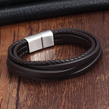 Vintage Leather Bracelet - Crazy Fox