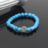 Natural Stone Dog Bracelet - Crazy Fox