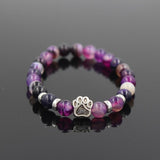 Natural Stone Dog Bracelet - Crazy Fox