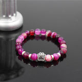 Natural Stone Dog Bracelet - Crazy Fox