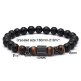 Hexagon Tiger Eye Bracelet - Crazy Fox