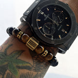Hexagon Tiger Eye Bracelet - Crazy Fox