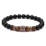 Hexagon Tiger Eye Bracelet - Crazy Fox