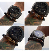 Hexagon Tiger Eye Bracelet - Crazy Fox