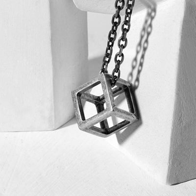 Cube Necklace - Crazy Fox
