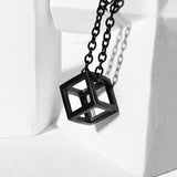 Cube Necklace - Crazy Fox