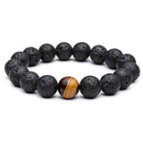 Tiger Eye Natural Stone Bracelets - Crazy Fox