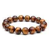 Tiger Eye Natural Stone Bracelets - Crazy Fox
