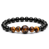 Tiger Eye Natural Stone Bracelets - Crazy Fox