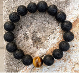Tiger Eye Natural Stone Bracelets - Crazy Fox