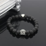 Natural Stone Dog Bracelet - Crazy Fox