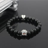 Natural Stone Dog Bracelet - Crazy Fox