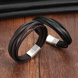 Vintage Leather Bracelet - Crazy Fox