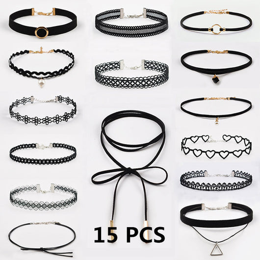 15-Piece Choker Set - Crazy Fox