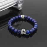 Natural Stone Dog Bracelet - Crazy Fox
