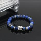 Natural Stone Dog Bracelet - Crazy Fox
