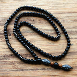 Hematite Bead Healing Necklace - Crazy Fox