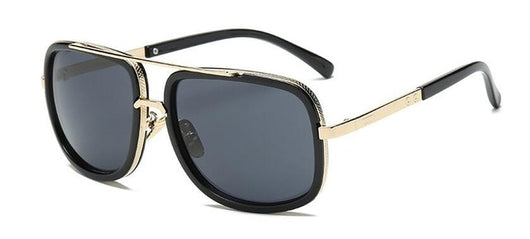 Vintage Square Men's Sunglasses - Crazy Fox