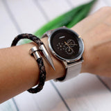 Bullet Leather Bracelet - Crazy Fox