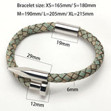 Bullet Leather Bracelet - Crazy Fox