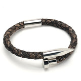 Bullet Leather Bracelet - Crazy Fox