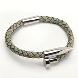 Bullet Leather Bracelet - Crazy Fox